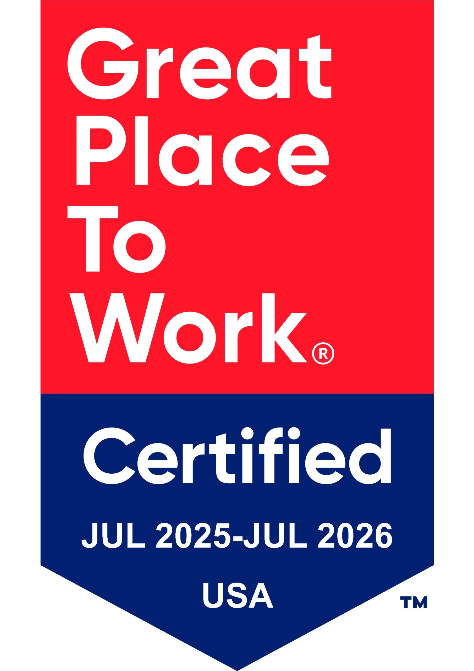 Great Place to Work Certification