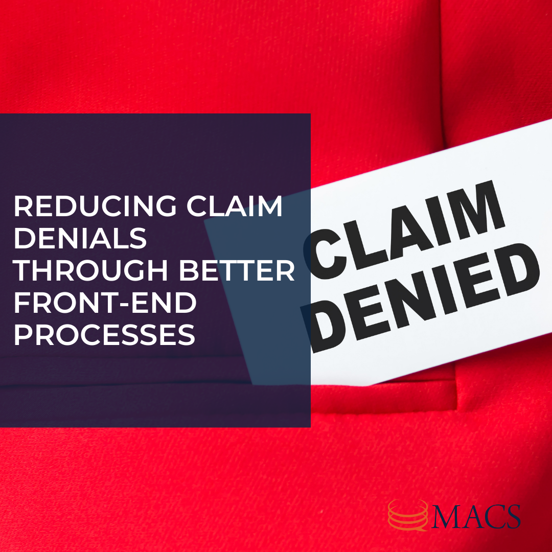 Reducing Claim Denials