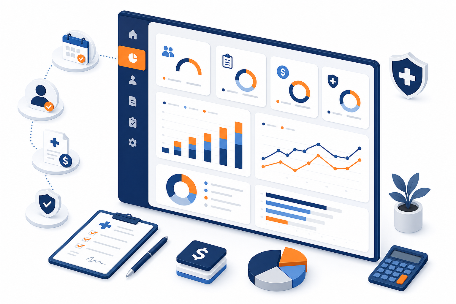 emergency medicine RCM services Scottsdale revenue cycle analytics dashboard